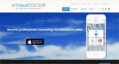 Desktop Screenshot of myidealdoctor.com